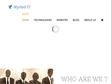 Tablet Screenshot of myriadit.com